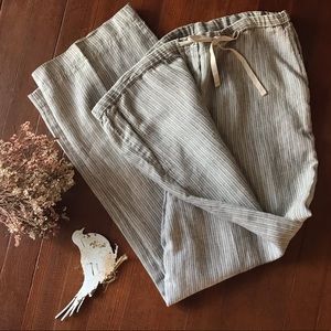 Kate Hill Linen striped pants